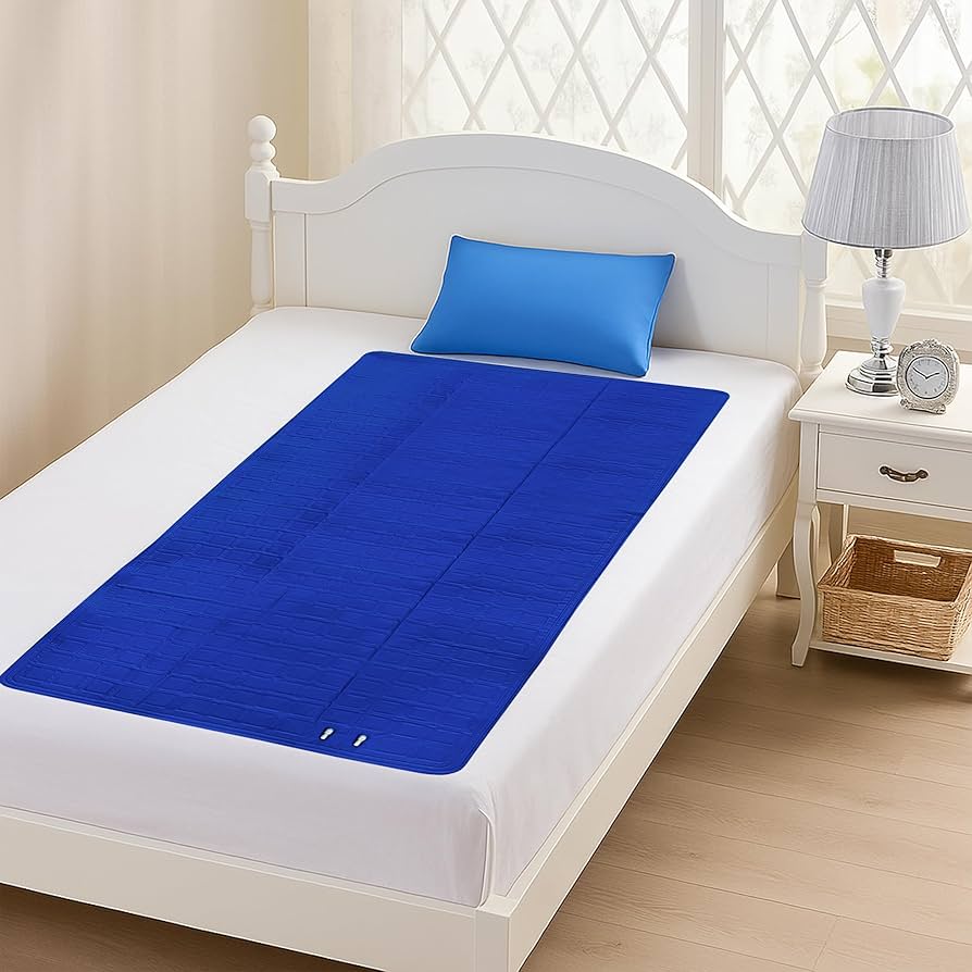 新品未使用★冷却マットレス Water cooling mattresspad Amazon.com: Water Cooling Mattress Topper Pad (Without